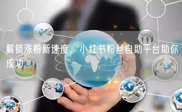解锁涨粉新速度，小红书粉丝自助平台助你成功