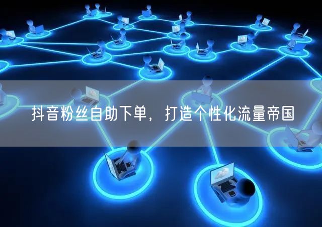 抖音粉丝自助下单，打造个性化流量帝国