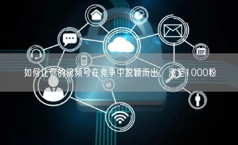如何让你的视频号在竞争中脱颖而出，涨至1000粉